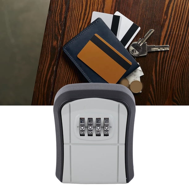 Caja De Seguridad, Caja De Seguridad Para Almacenamiento De Llaves, Protección Solar, Montada En La Pared, Impermeable Para Oficinas