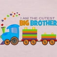 thumbnail image 3 of CafePress - I Am The Cutest Big Brother Train T Shirt - Cute Toddler T-Shirt, 100% Cotton, 3 of 4