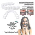 thumbnail image 4 of Tirantes para dentaduras postizas blanqueadoras Flex Comfort Fit superior/inferior A, 4 of 5