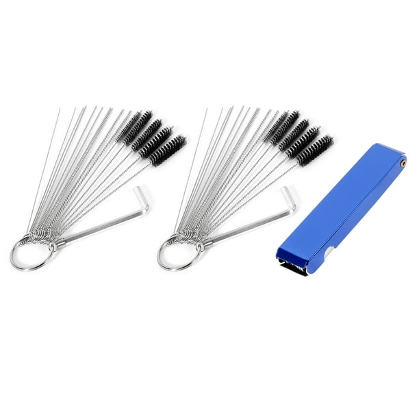 Carburetor Cleaning Tool Kit with 20 Cleaning Needles 13 Wires and 10