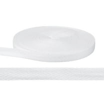 Uxcell 27 Yards Cotton Twill Tape Ribbon, 1/2 Inch Herringbone Twill Tape Bias Ribbon Binding Tape or Sewing Hemming Binding Quilting Piping DIY Craft, Bright White