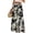 Khaki, variant on Palazzo Pants for Women 2026 Spring Summer Floral Print Elastic High Waist Wide Leg Loose Flowy Boho Beach Pants with Pockets