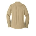 thumbnail image 4 of Port Authority Women's Long Sleeve Carefree Poplin Shirt. LW100, 4 of 4