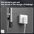 thumbnail image 2 of Graflsoa Smart WiFi-Enabled 24V Stainless Steel Heated Towel Rack with AI Timer, Fast Heating, IPX4 Waterproof, and Dual Installation Options (Silver, US/EU/UK Plug), 2 of 7
