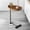 Brown, variant on Cfowner 2-Pieces C-Shaped Coffee Table-Brown