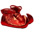 thumbnail image 2 of uublik Womens House Fuzzy Slippers Cozy Memory Foam House Shoes Soft Faux Fur Lightweight Slippers for Indoor Outdoor, Red, 2 of 6