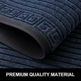 thumbnail image 3 of Buganda Outdoor Doormats, Heavy-duty Rubber Door Mats, Absorbs Moisture and Dirt Outdoor Mats, Low Profile Mats for Entry, 24x36, Navy Blue, 3 of 8