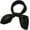Black, variant on Chiffon Scarf Square Neck Scarf Handkerchief Retro Satin Ribbon Neckerchief for Women