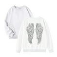thumbnail image 4 of Sweatshirt for Women Wingss Long Sleeve Cute Crewnecks Womens Pullover Tops Winter Sweatshirt, 4 of 7
