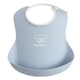 thumbnail image 4 of BabyBjorn Feeding Bib, Powder Blue, 1 Piece, 4 of 4