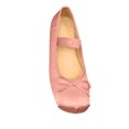 thumbnail image 4 of Aobny Pumps Shoes Women Wedge Slip On Shoes Flat Shoes Teacher Shoes Shoes Square Toe Pink Soft Toe Casual Shoes for Women,Size 37, 4 of 8