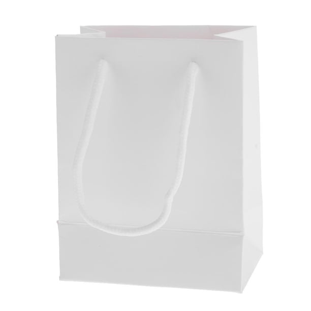 Bolsa de Papel de Bolsa de Joyería Bolsa de Papel Kraft Cumpleaños 5P Blanco Cola Bolsa de joyería de papel