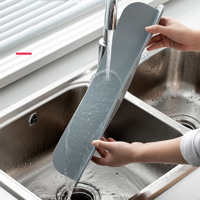 FUTUREORYY Protector Salpicaduras De Agua Para Fregadero Práctico Y Silicona Segura