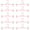 thumbnail image 1 of MasteelfCA 10pcs Plastic Adjustable Pants Clip Pants Shorts Drying Rack Home Clothes Hanger, 1 of 8