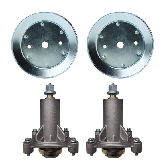 Proven Part 2 PK Spindle Assemblies With Pulleys Fit 192870, 532192870, 197473