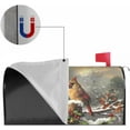 thumbnail image 5 of Winter Mailbox Covers Magnetic Oversized 25.5 X 21 Cardinal Bird Christmas Holiday Decorations Large Size Mailbox Wrap Post Letter Box Covers Xmas Decor for Outdoor Home Garden, 5 of 6