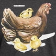 thumbnail image 3 of CafePress - Hen And Chicks Chicken Dark T Shirt - Men's Classic Graphic Cotton T-Shirt, 3 of 4