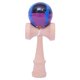 thumbnail image 1 of -pintura adhesiva, perfecta para principiantes, accesorio de cuerda negro y púrpura impreso Hugo Bola de habilidad Kendama japonesa, 1 of 7