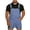 Light Blue, variant on Men's Loose Cotton-Blend Bib Overall Shorts, Adjustable Shoulder Straps Multi-Pocket Denim Casual Summer Beach Rompers,Light Blue,XXL