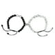 thumbnail image 4 of Juego de 2 pulseras para pareja Nikou pulseras de cuentas magnéticas color turquesa, 4 of 12