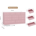 thumbnail image 3 of 2025 New 12 Drawer Dresser for Bedroom, 61 Inch Wood Dresser with Power Outlet, Wide Chest of Drawers for Living Room, Hallway, Tall Dressers with Smooth Metal Rail, Large Storage, 3 of 7