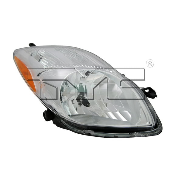 KAI New CAPA Certified Standard Replacement Passenger Side Headlight Lens And Housing, Fits 2009-2011 Toyota Yaris Hatchback