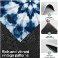 thumbnail image 3 of Blue White Tie Dye Mandala Pattern Kitchen Rugs Sets Of 3,Kitchen Runner Rugs Non Skid Washable,Decorative Kitchen Floor Mats for Kitchen,Sink,Laundry,17"x30"+ 17"x47" + 17"x59", 3 of 6