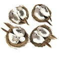thumbnail image 2 of Acahhotxx Birds Ornaments, Artificial Birds and Bird Nest and Bird Set Miniature Ornament, 2 of 3