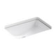 thumbnail image 1 of Lavabo de baño KOHLER Ladena 2214-0, bajo encimera, blanco, 50 x 36 cm, 1 of 7