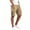 (New16)Khaki, variant on Thousandth Cargo Shorts for Men Summer Elastic Waist Drawstring Streetwear Shorts Zipper Pocket Casual Shorts Outdoor Hiking Shorts Fashionable Durable Shorts