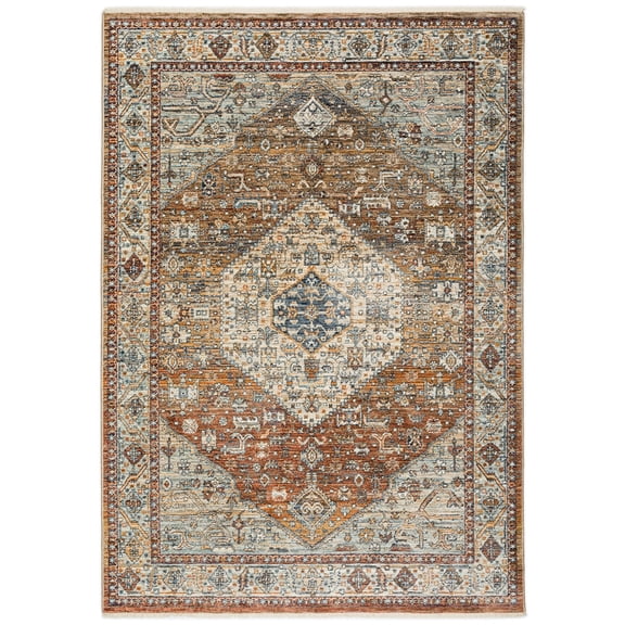 Dalyn Rugs Bergama Area Rug BE1 BE1PK8X10 Paprika, 7'10" x 10'