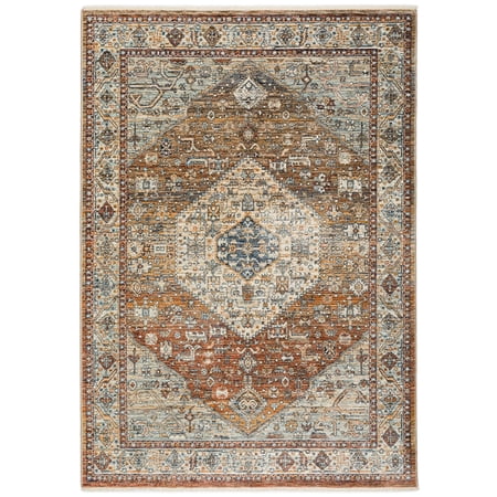 Dalyn Rugs Bergama Area Rug BE1 BE1PK8X10 Paprika, 7'10" x 10'