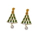 thumbnail image 4 of Pendientes colgantes,Pendientes colgantes navideños para mujer Pendientes colgantes,Pendientes de árbol de Navidad colgantes Mujer colgando,Pendientes colgantes con diamantes de imitación, 4 of 8