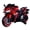 Red, variant on sluting 12V Kids Motorcycle Ride on Toy with Training Wheels Manual Throttle Lighting Wheels for 3-8 Years Blue