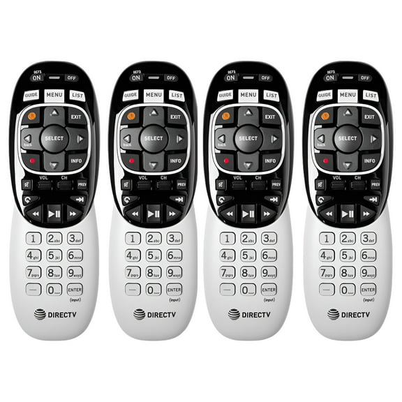 4 Pack - DIRECTV RC73 IR/RF Remote Control