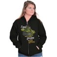thumbnail image 3 of Christian Faith Feed Soul Garden Zip Up Hoodie Men's Women's Brisco Brands M, 3 of 5
