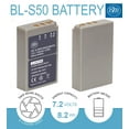 thumbnail image 2 of BM Premium 2 Pack BLS-50, PS-BLS5 Battery for Olympus OM-D E-M5 III, E-M10, E-M10 III, E-M10 IV, E-PL6, E-PL7, E-PL8, E-PL9, E-PL10, Stylus 1 Cameras, 2 of 4