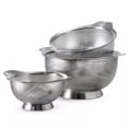 thumbnail image 4 of Tramontina Gourmet Selection Stainless Colander Set, 3pc, 1.25Qt, 2.5Qt, 4.5Qt, 4 of 6