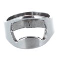 thumbnail image 2 of 10X Plata del Acero Inoxidable Y del Dedo Pulgar Anillo de la Cerveza Abrebotellas Bar, 2 of 5