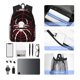 thumbnail image 4 of Disketp Spider On The Web Mochila Ligera Clásica con Múltiples Bolsillos, Mochila Casual para Hombre y Mujer, Ideal para Escuela, Trabajo y Viajes, 4 of 6
