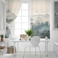 thumbnail image 5 of Mountains Blackout Curtains for Bedroom, Farmhouse Forest Nature Trees Landscape Thermal Insulated Kitchen Drapes with Grommets, Light Blocking Window Treatment, 2 Panels 52" x 84", 5 of 7