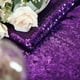 thumbnail image 5 of Mantel B-COOL - Mantel cuadrado con lentejuelas y purpurina, color morado, 5 of 8
