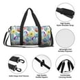 thumbnail image 5 of Rocae Cactus1 Print Round Travel Duffel Bag and Fitness Bag, Women's Waterproof Weekend Tote, Men's Travel and Fitness Essentials, 5 of 8