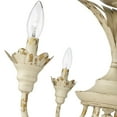 thumbnail image 5 of Golden Lighting Lillianne 6-light Semi-Flush Mount in Antique Ivory, 5 of 6