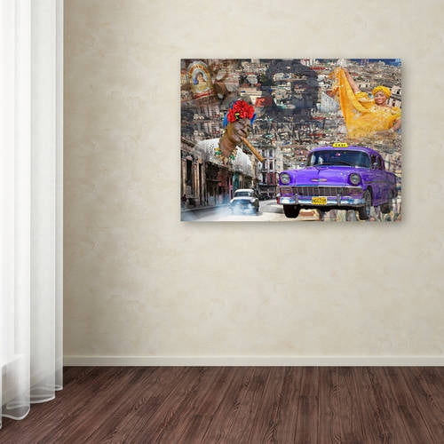 Trademark Fine Art "La Aroma de Cuba" Canvas Art by Alberto Lopez