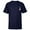 Navy, variant on Disney Princess Mulan Small Print - Short Sleeve T-Shirt for Kids - Customized-White