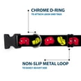 thumbnail image 5 of Disney Pet Collar, Dog Collar Plastic Buckle, Mickey Mouse Shorts and Shoes Black Red Yellow, 9.5 to 14.5 Inches 0.5 Inch Wide, 5 of 8