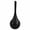Black, variant on Toilet Brush and Holder Set, Modern Bathroom Brush with Anti-Splash Shield 360° Cleaning, ABS Plastic Rust-Proof Waterproof Toilet Bowl Cleaner for Home Spa, 14.95x5.51"