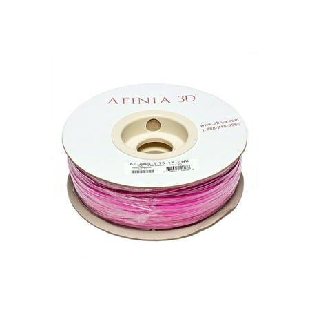 Afinia Value-Line H-Series 1.75mm ABS Plastic 3D Printer Filament Pink 22117