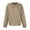 12#Camel, variant on Womens Textured Jacquard Full Zip Bomber Jacket Stand Neck Long Sleeve Side Pocket Lightweight Daily Sweat Jacket